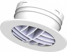 Burgerhout Hybalansplus ventilatieventiel Kwadrant 125MM Wit 400470415